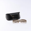 FENDI Sunglasses Plastic Brown Auth BA5038-11