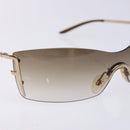 FENDI Sunglasses Plastic Brown Auth BA5038-6