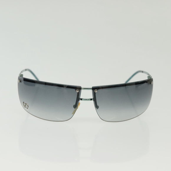 GUCCI Celine Sunglasses Plastic 2Set Black Green Auth BA5039