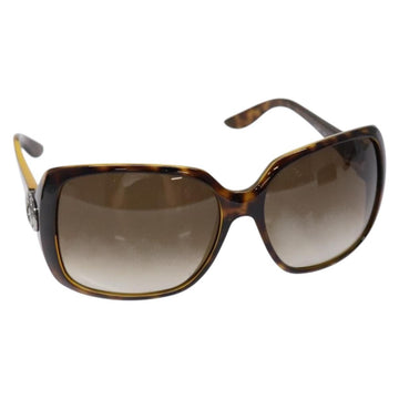 GUCCI Sunglasses Plastic Brown Auth BA5040
