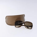 GUCCI Sunglasses Plastic Brown Auth BA5040-11