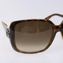 GUCCI Sunglasses Plastic Brown Auth BA5040-6