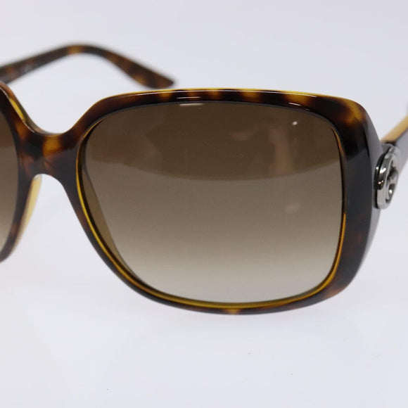 GUCCI Sunglasses Plastic Brown Auth BA5040