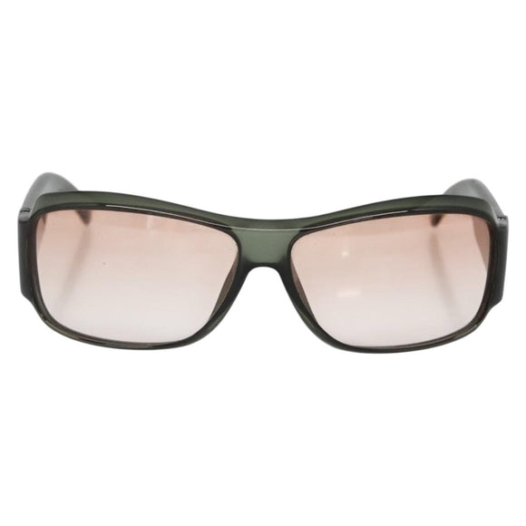 GUCCI Sunglasses Plastic Green Auth BA5041