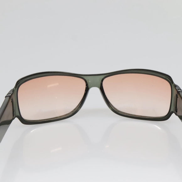 GUCCI Sunglasses Plastic Green Auth BA5041