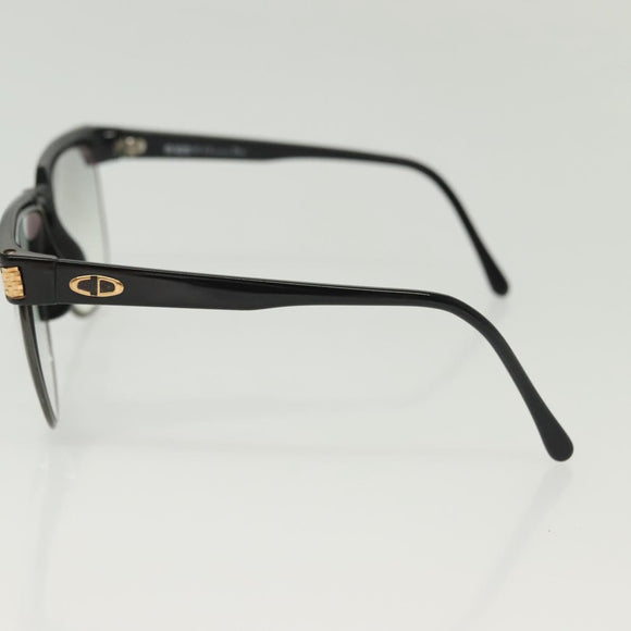 Christian Dior Sunglasses Plastic 2Set Black Brown Auth BA5045