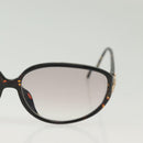 Christian Dior Sunglasses Plastic 2Set Black Brown Auth BA5045-5