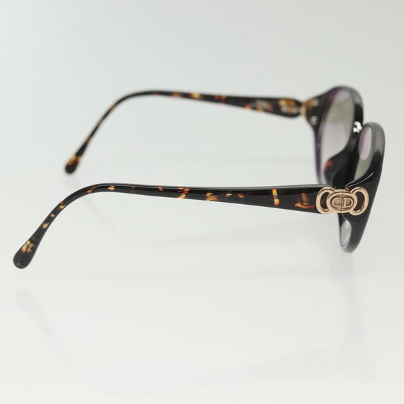 Christian Dior Sunglasses Plastic 2Set Black Brown Auth BA5045