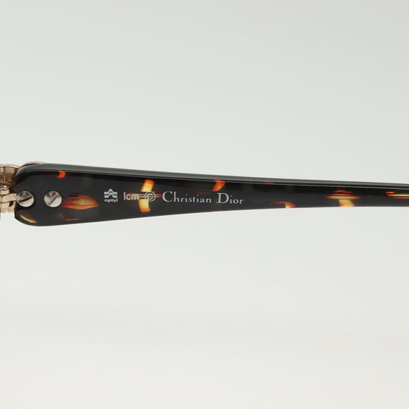 Christian Dior Sunglasses Plastic 2Set Black Brown Auth BA5045