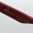 DOLCE&GABBANA Sunglasses Plastic Red Auth BA5048-9