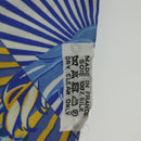 HERMES Twilly Scarf ""Mythiques Phoenix"" Silk Blue Auth BA5050-6