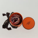 HERMES Twilly Scarf ""Mythiques Phoenix"" Silk Red Auth BA5052-7