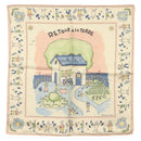 HERMES Carre 40 Scarf ""RETOUR A LA TERRE"" Silk Pink Auth BA5053-1