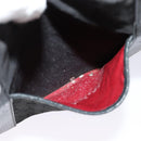 BVLGARI Logo Mania Tote Bag Canvas Black Silver Auth BA5057-19