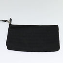 BVLGARI Logo Mania Tote Bag Canvas Black Silver Auth BA5057-20