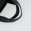 BVLGARI Logo Mania Tote Bag Canvas Black Silver Auth BA5057-7