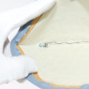 BVLGARI Logo Mania Tote Bag Canvas Light Blue Silver Auth BA5058-25