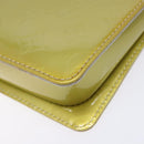 LOUIS VUITTON Monogram Vernis Motto Accessory Pouch Gris M91030 LV Auth BA5061-17