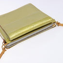 LOUIS VUITTON Monogram Vernis Motto Accessory Pouch Gris M91030 LV Auth BA5061-6