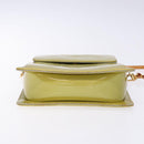 LOUIS VUITTON Monogram Vernis Motto Accessory Pouch Gris M91030 LV Auth BA5061-5