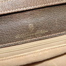 GUCCI GG Supreme Web Sherry Line Shoulder Bag PVC Beige Green Red Auth BA507-17