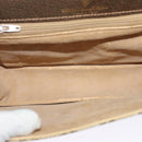 GUCCI GG Supreme Web Sherry Line Shoulder Bag PVC Beige Green Red Auth BA507-18