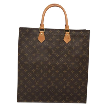 LOUIS VUITTON Monogram Sac Plat Hand Bag M51140 LV Auth BA5073 - 0