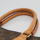 LOUIS VUITTON Monogram Sac Plat Hand Bag M51140 LV Auth BA5073-8
