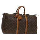 LOUIS VUITTON Monogram Keepall 50 Boston Bag Vintage M41426 LV Auth BA5074-1
