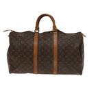 LOUIS VUITTON Monogram Keepall 50 Boston Bag Vintage M41426 LV Auth BA5074-2