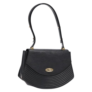 LOUIS VUITTON Epi Tilsitt Shoulder Bag Black M52482 LV Auth BA5078