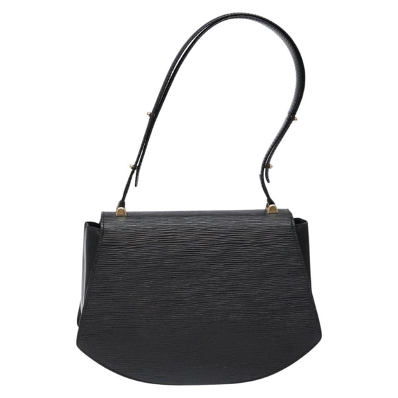 LOUIS VUITTON Epi Tilsitt Shoulder Bag Black M52482 LV Auth BA5078