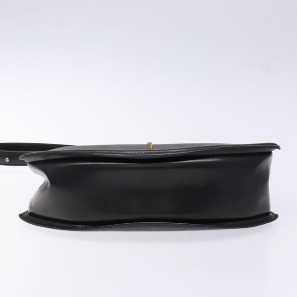 LOUIS VUITTON Epi Tilsitt Shoulder Bag Black M52482 LV Auth BA5078