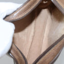 GUCCI GG Supreme Web Sherry Line Shoulder Bag PVC Beige Green Red Auth BA508-11