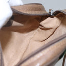 GUCCI GG Supreme Web Sherry Line Shoulder Bag PVC Beige Green Red Auth BA508-19