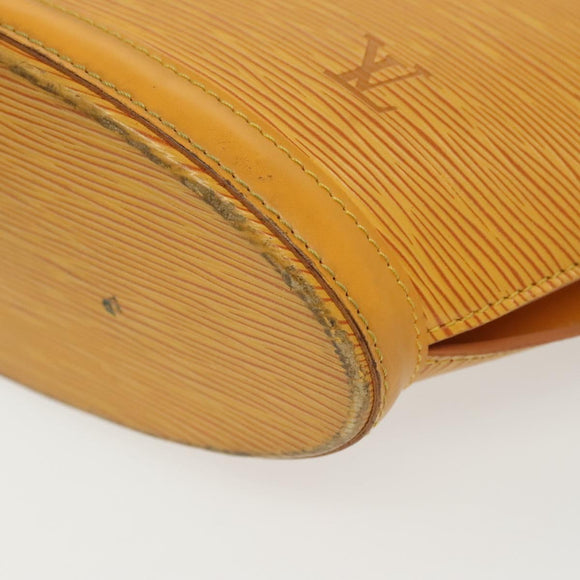 LOUIS VUITTON Epi Saint Jacques Poignees Long Bag Yellow M52339 LV Auth BA5080
