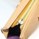 LOUIS VUITTON Epi Saint Jacques Poignees Long Bag Yellow M52339 LV Auth BA5080-15