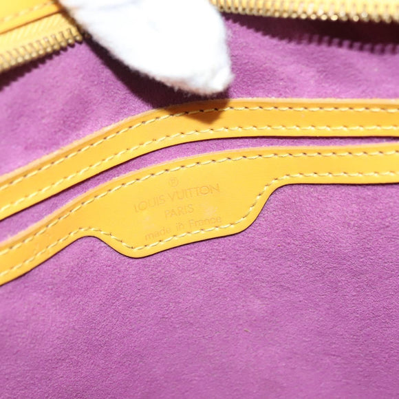 LOUIS VUITTON Epi Saint Jacques Poignees Long Bag Yellow M52339 LV Auth BA5080