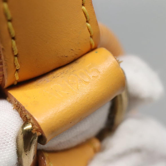 LOUIS VUITTON Epi Petit Noe Shoulder Bag Yellow M44109 LV Auth BA5081