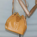 LOUIS VUITTON Epi Petit Noe Shoulder Bag Yellow M44109 LV Auth BA5081-20