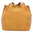 LOUIS VUITTON Epi Petit Noe Shoulder Bag Yellow M44109 LV Auth BA5081-2