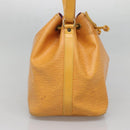LOUIS VUITTON Epi Petit Noe Shoulder Bag Yellow M44109 LV Auth BA5081-3