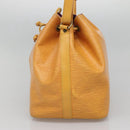 LOUIS VUITTON Epi Petit Noe Shoulder Bag Yellow M44109 LV Auth BA5081-4