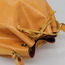 LOUIS VUITTON Epi Petit Noe Shoulder Bag Yellow M44109 LV Auth BA5081-6
