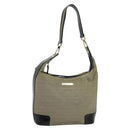 GUCCI Shoulder Bag Canvas Beige Gold 001 4204 Auth BA5086-1