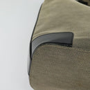 GUCCI Shoulder Bag Canvas Beige Gold 001 4204 Auth BA5086-10