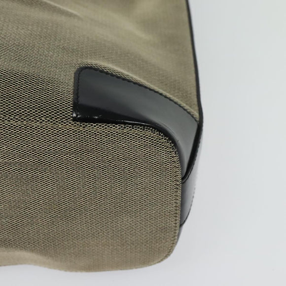 GUCCI Shoulder Bag Canvas Beige Gold 001 4204 Auth BA5086