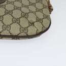 GUCCI GG Supreme Shoulder Bag PVC Beige Gold 904 02 020 Auth BA5087-11