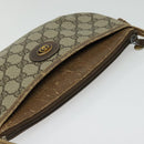 GUCCI GG Supreme Shoulder Bag PVC Beige Gold 904 02 020 Auth BA5087-6