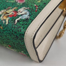 GUCCI Chain Yuko Higuchi Japan Only Bag Leather White 503877 Auth BA5090AM-17